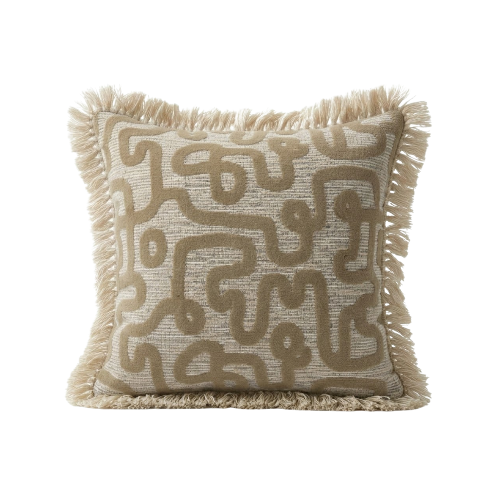 Cushion Square Franje