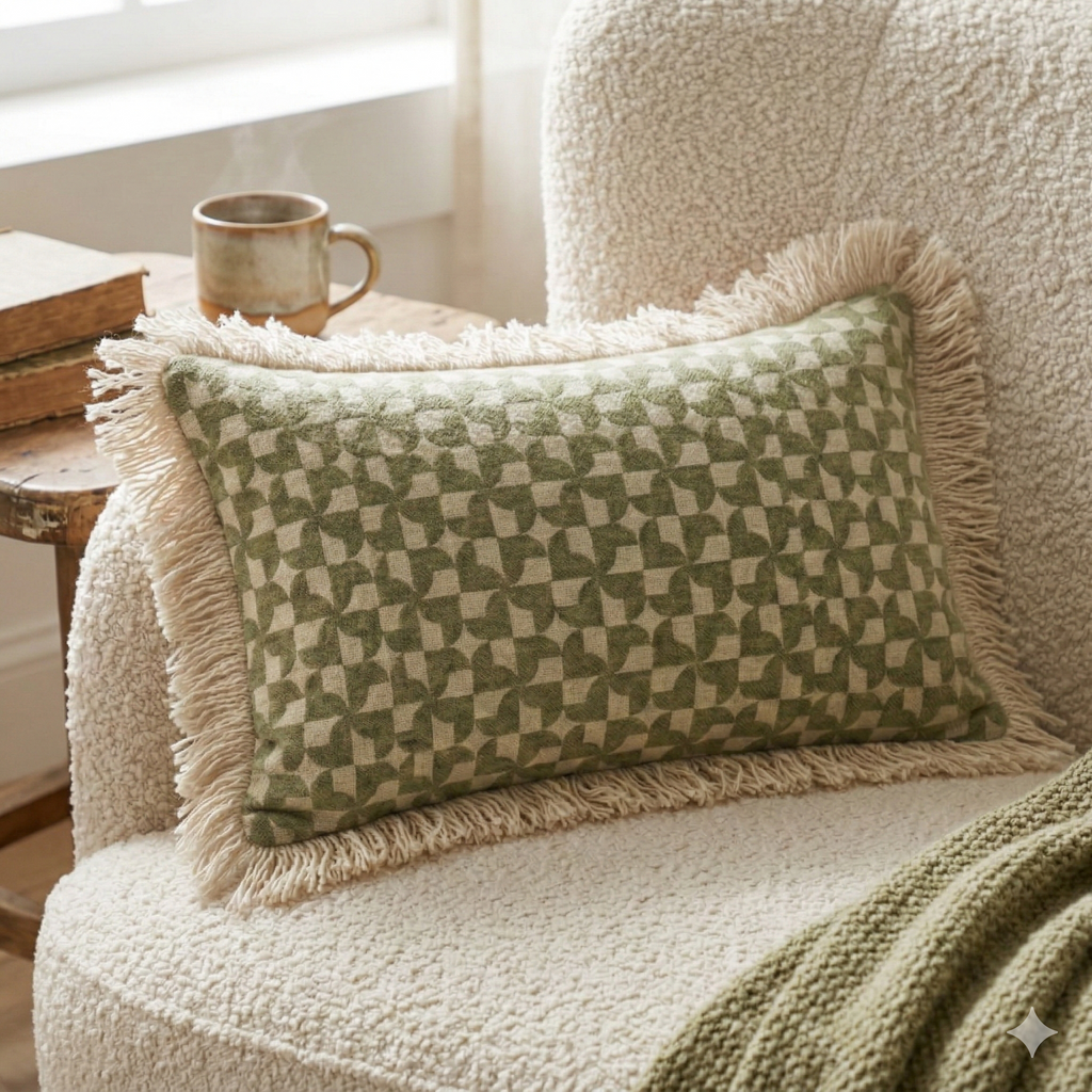 Cushion Wide Franje